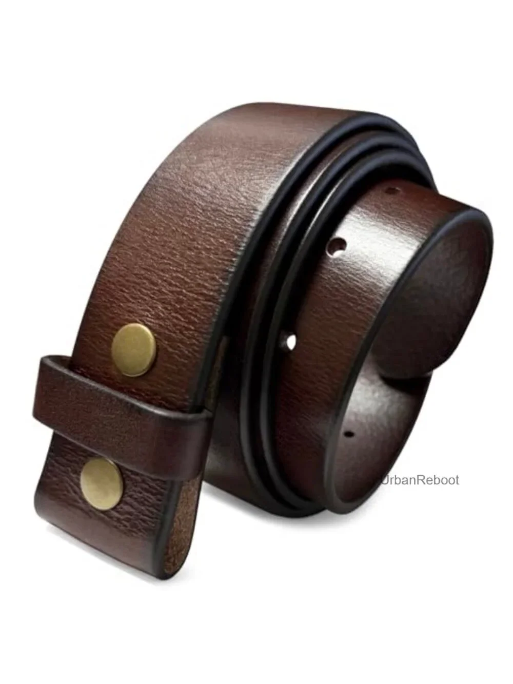 100% Full Grain Leather Belt Strap 1.5